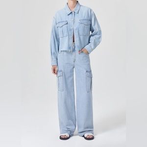 AGOLDE Minka Cargo in Realm